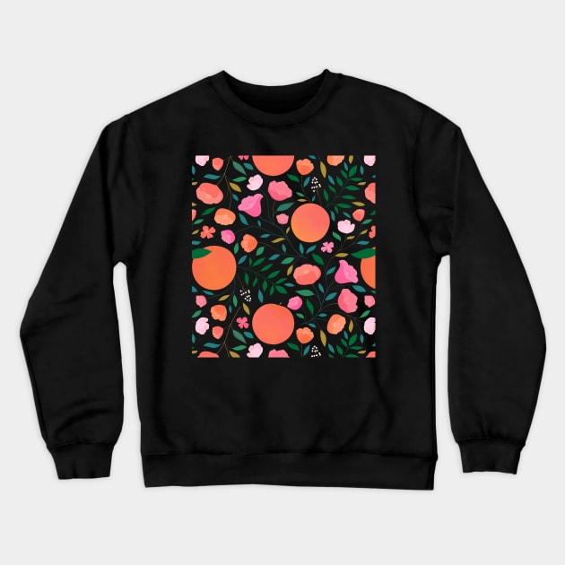 Apricots Crewneck Sweatshirt by CarlyWatts